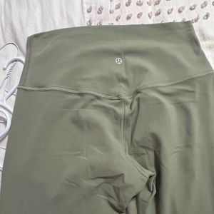 Lululemon align leggings in green